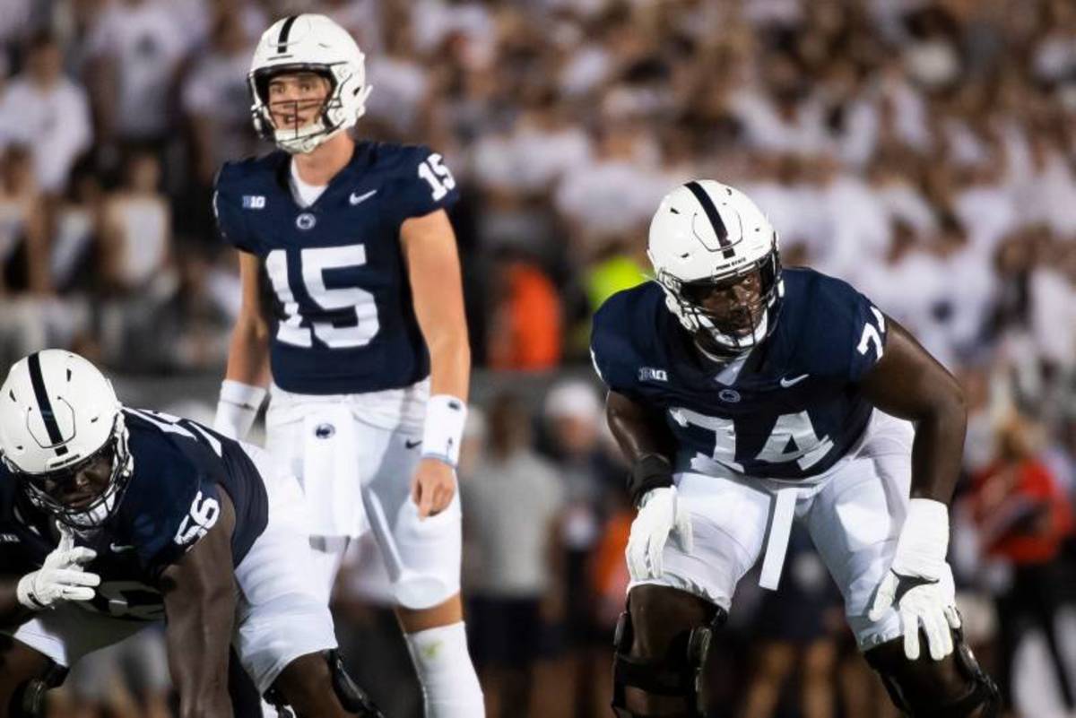 Penn State offensive tackle Olu Fashanu